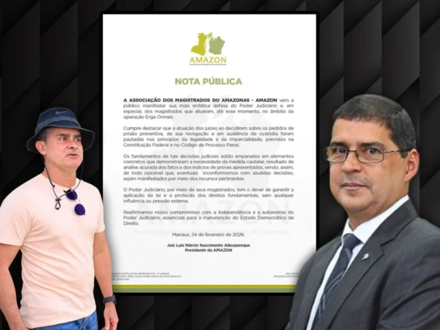 Amazon sai em defesa de magistrados da Operação Erga Omnes após críticas de David Almeida e reforça independência do Judiciário