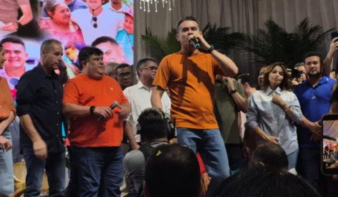 David Almeida oficializa pré-candidatura ao Governo do AM em evento lotado no Studio 5