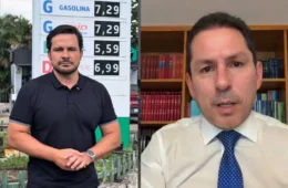 Gasolina acima de R$ 7 em Manaus provoca embate político entre Alberto Neto e Marcelo Ramos