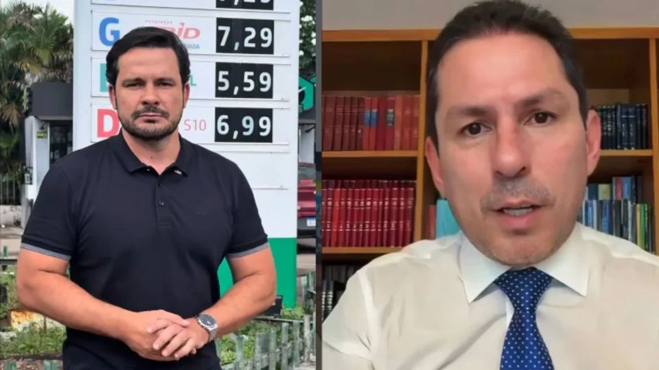 Gasolina acima de R$ 7 em Manaus provoca embate político entre Alberto Neto e Marcelo Ramos