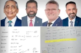 Manuscrito apreendido pela PF cita deputados federais e valores de até R$ 538 mil em esquema no Pará