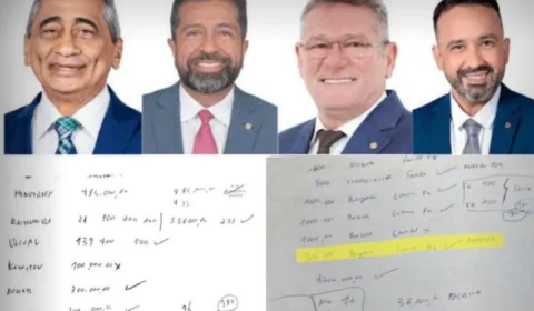 Manuscrito apreendido pela PF cita deputados federais e valores de até R$ 538 mil em esquema no Pará