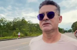 David Almeida faz balanço de gestão em tom de despedida durante última corrida como prefeito