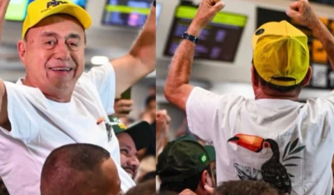 Bocalom desembarca em Rio Branco com festa e alfineta adversários: ‘jogo político’