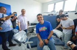 Saullo Vianna percorre Alto Solimões com Omar e Braga para entregar obras e consolidar base política