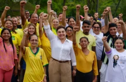 Maria do Carmo celebra um ano de PL com foco em crescimento nas pesquisas e críticas à ‘velha política’