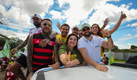 Maria do Carmo mobiliza multidão em Itacoatiara