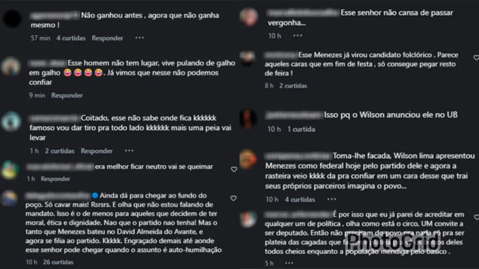 ‘Auto-humilhação’ e ‘Falta de Lado’: Web reage com críticas ácidas à filiação de Menezes ao Avante