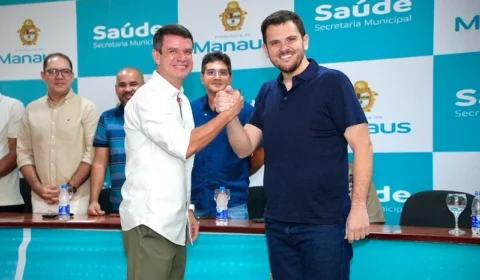 Renato Junior empossa Nagib Salem como secretário da Semsa