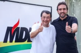 Thiago Abrahim se filia ao MDB e consolida aliança com Eduardo Braga