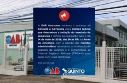 OAB-AM marca nova data para Consulta do Quinto Constitucional após reviravolta judicial