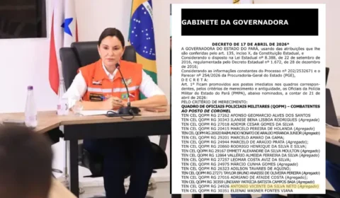 Governadora do Pará promove comando da PM após resgates em enchentes em Belém