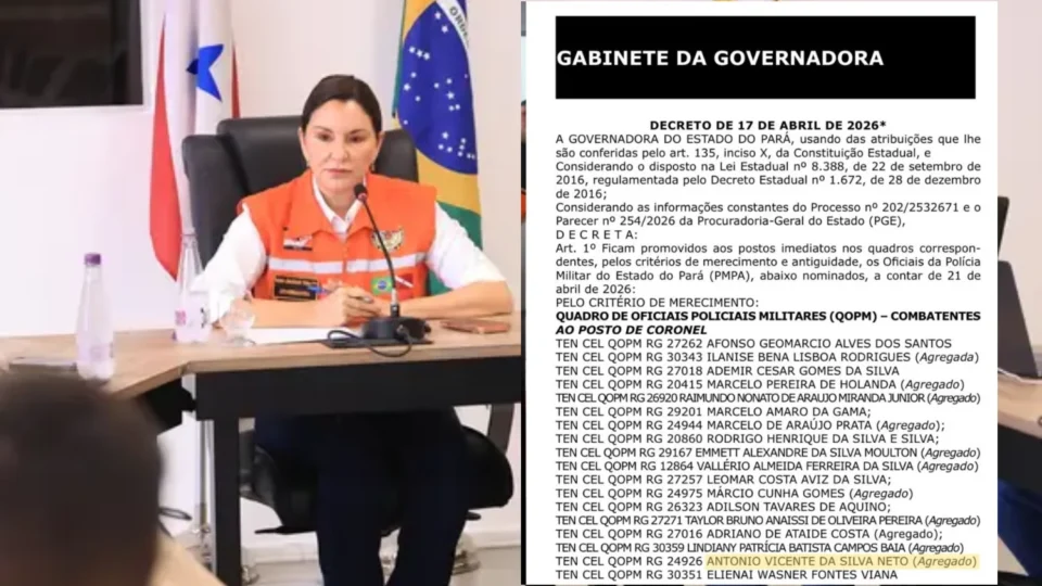 Governadora do Pará promove comando da PM após resgates em enchentes em Belém