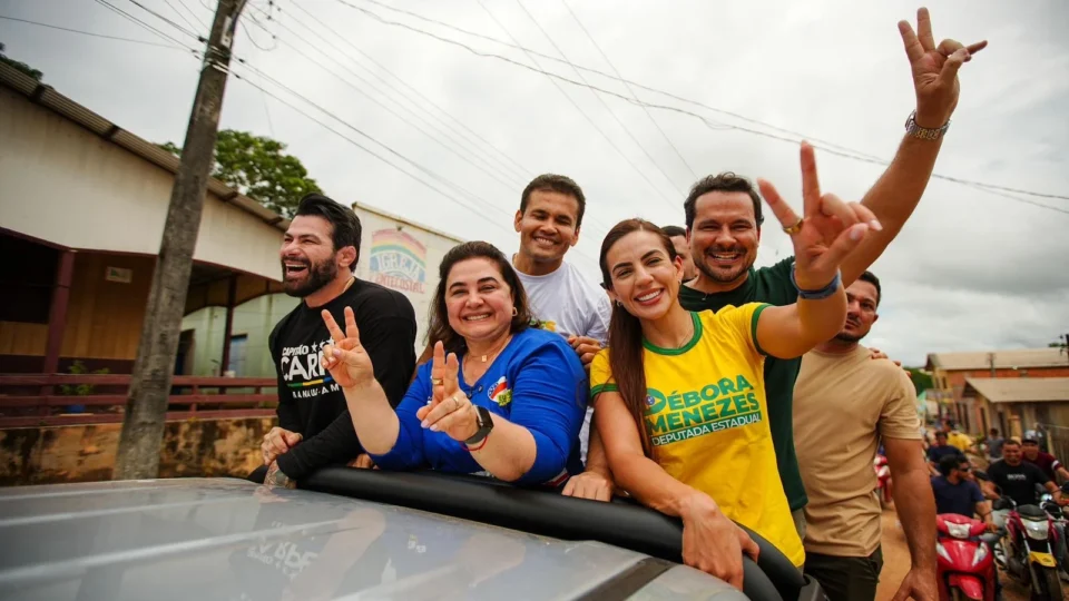 Débora Menezes percorre municípios do interior ao lado de comitiva do PL no Purus e Juruá