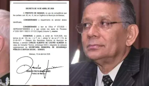 Pastor e ex-deputado Carlos Alberto é exonerado da Prefeitura de Manaus