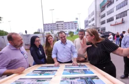 Roberto Cidade vistoria reta final do Complexo Hospitalar Sul; 95% das obras concluídas