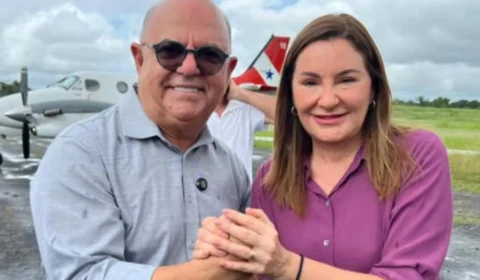 Gesto de ‘cortesia’ do prefeito Claudionor com governadora gera onda de memes e críticas nas redes sociais