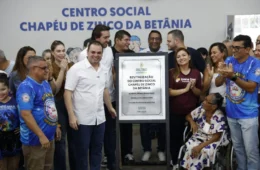 Em ritmo de entregas, Roberto Cidade inaugura “Chapéu de Zinco” e reforça presença na Zona Sul