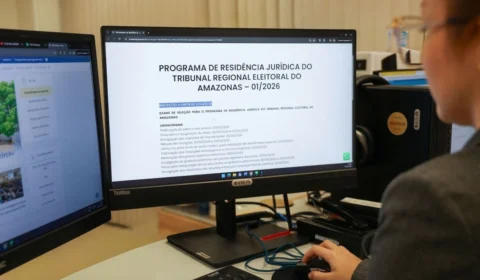 TRE-AM abre seleção para residência jurídica com bolsa de R$ 2,6 mil e atuação remota