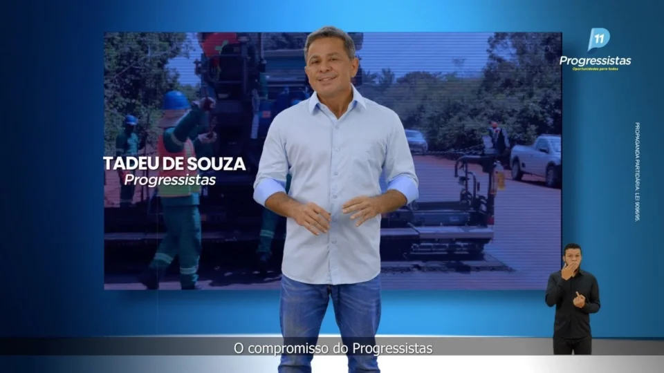 Tadeu de Souza estrela campanha do Progressistas com foco em justiça social e emprego