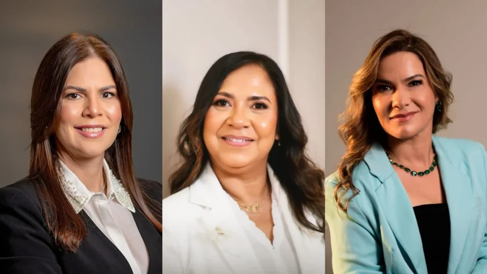 Giselle Falcone, Grace Benayon e Carmen Romero são as três mulheres mais votadas