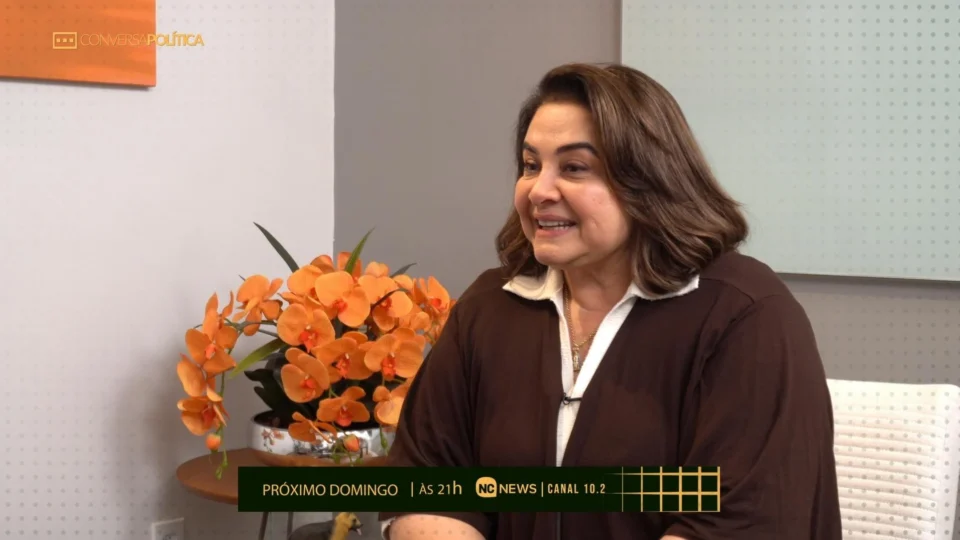 Maria do Carmo responde críticas e fala sobre pré-candidatura ao Governo do AM no Conversa Política