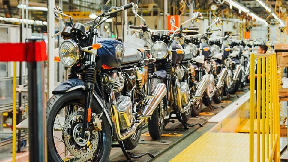 Produção de motocicletas em Manaus mantém ritmo de crescimento e supera marca do ano passado