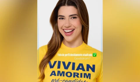 Vivian Amorim anuncia pré-candidatura a deputada estadual e diz que recebeu um “chamado” para entrar na política