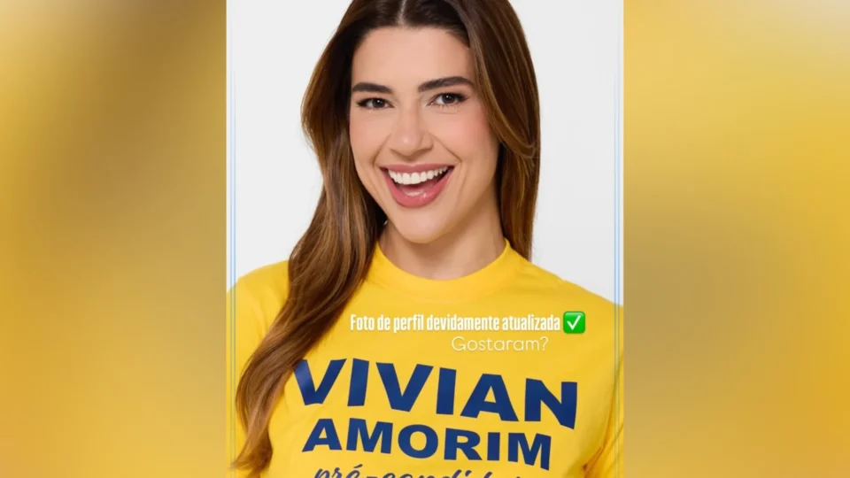 Vivian Amorim anuncia pré-candidatura a deputada estadual e diz que recebeu um “chamado” para entrar na política
