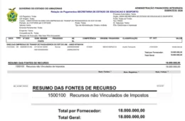 Serafim Corrêa divulga comprovante de pagamento de R$ 18 milhões ao Sinetram nas redes sociais