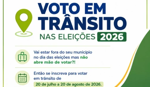 Vai votar fora da sua cidade? Prazo para solicitar voto em trânsito já está aberto