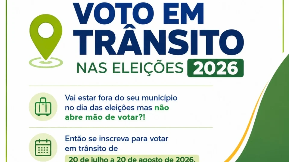 Vai votar fora da sua cidade? Prazo para solicitar voto em trânsito já está aberto