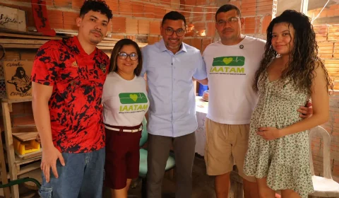 Wilson Lima destaca expansão dos transplantes no Amazonas durante visita a paciente que recuperou a qualidade de vida