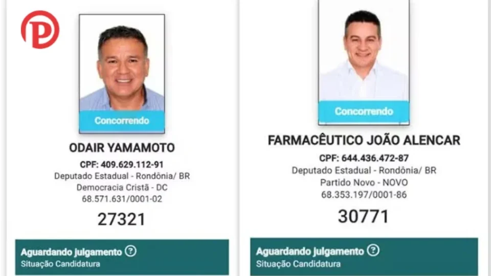 Candidatos a deputado estadual por Rondônia aparecem em mandados de prisão por dívida de pensão