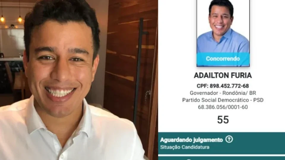 Adailton Fúria tem candidatura confirmada e é o primeiro a garantir registro ao Governo de RO