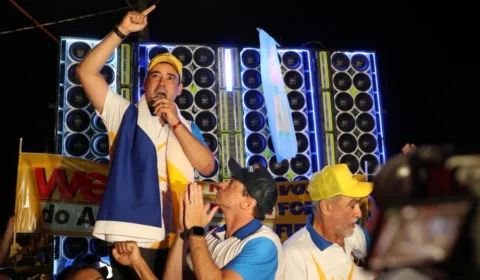 Vicentinho Júnior é oficializado candidato ao Governo do Tocantins; apagão interrompe discurso durante convenção
