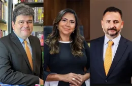 Grace Benayon, Marco Choy e Carlos Alberto são escolhidos para lista tríplice do Quinto Constitucional no Amazonas