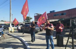 Gilberto Vasconcelos abre campanha com panfletagem na Zona Leste de Manaus