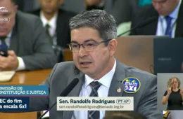 Randolfe defende PEC do fim da escala 6×1 e rejeita proposta alternativa de Rogério Marinho