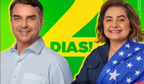 Flávio Bolsonaro já tem local definido para ato com Maria do Carmo em Manaus