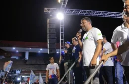 “Fiz o que a velha política não fez”, afirma Wilson Lima ao renovar compromisso de trabalhar por Maués no Senado