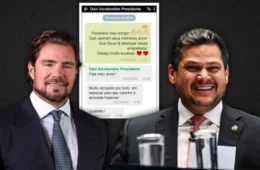 “Fala, meu amor”: mensagens revelam relação de proximidade entre Alcolumbre e Vorcaro