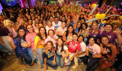 Wilson Lima destaca políticas para mulheres e defende presença no Senado durante encontros em Manaus