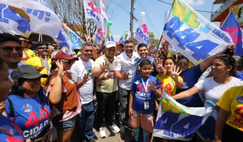 Wilson Lima reforça presença no interior na semana final da campanha