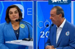 “Eu só fui governador quatro anos, com uma arrecadação de R$ 49 bilhões em quatro anos”, diz Omar em debate