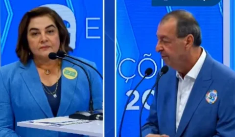 “Eu só fui governador quatro anos, com uma arrecadação de R$ 49 bilhões em quatro anos”, diz Omar em debate