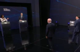 Confusão nos bastidores interrompe debate entre Lula e Flávio Bolsonaro