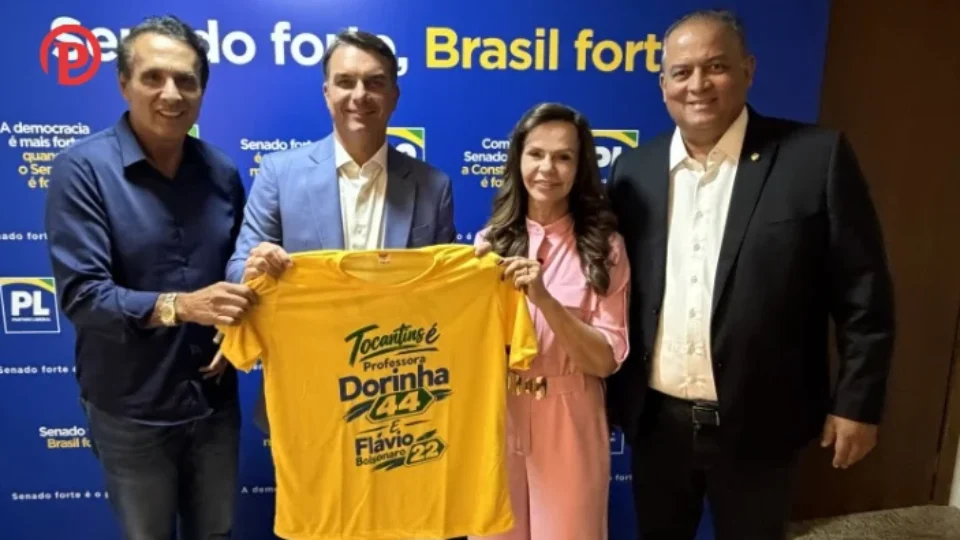 Flávio Bolsonaro declara apoio a Professora Dorinha no 2º turno no Tocantins