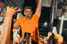 Governador eleito do Pará, Dr. Daniel declara apoio a Flávio Bolsonaro no 2º turno