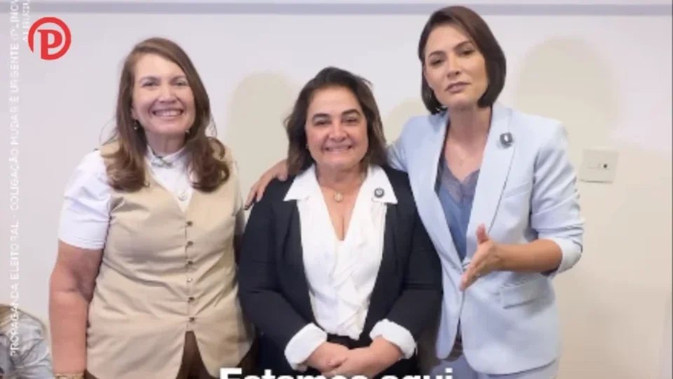 Michelle Bolsonaro pede votos para Maria do Carmo e Flávio no Amazonas: “É 22 lá e 22 aqui”